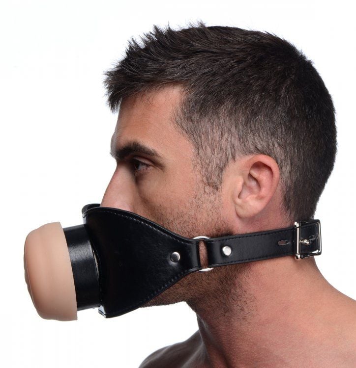 Pussy Face Pussy Boy Mouth Gag – additional view