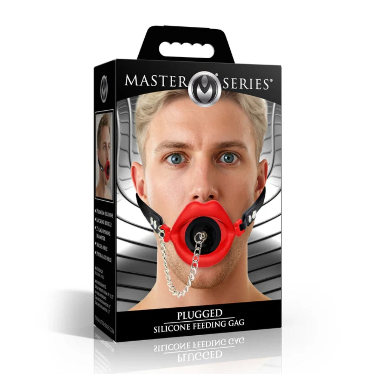 Lips Silicone Gag – alternate view 