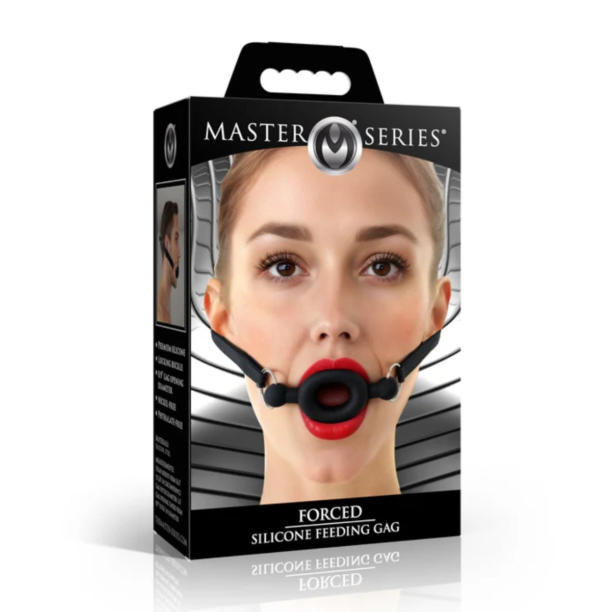 Forced Silicone Feeding Gag – alternate view