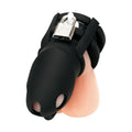 SMALL 2" COCK CAGE WITH BALL DIVIDER