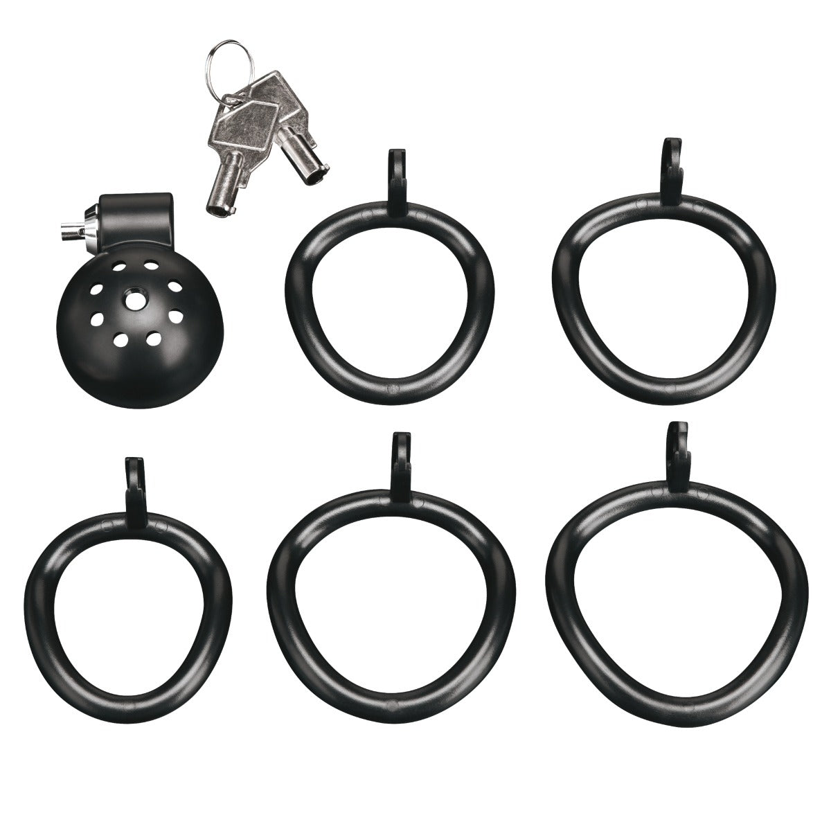 Blue Line MINI COCK Micro Chastity Cage - ABS Plastic – with retail packaging
