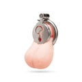STAINLESS STEEL FLAT INVERTED CAGE WITH PIGGY TAIL ICON