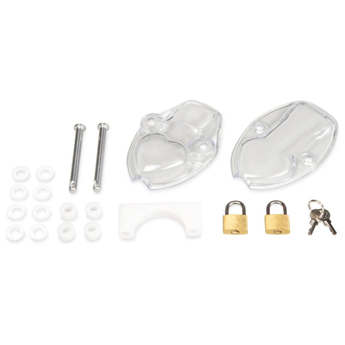 Blue Line COCK COMPRESSOR Chastity Cage – with retail packaging