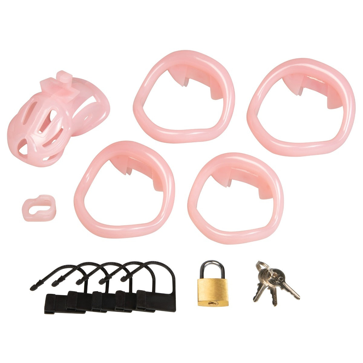 Blue Line DEGRADING BITCHBOY Sissyboy Chastity Cage – with retail packaging