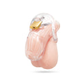 2" ACRYLIC SEE THRU CHASTITY COCK CAGE