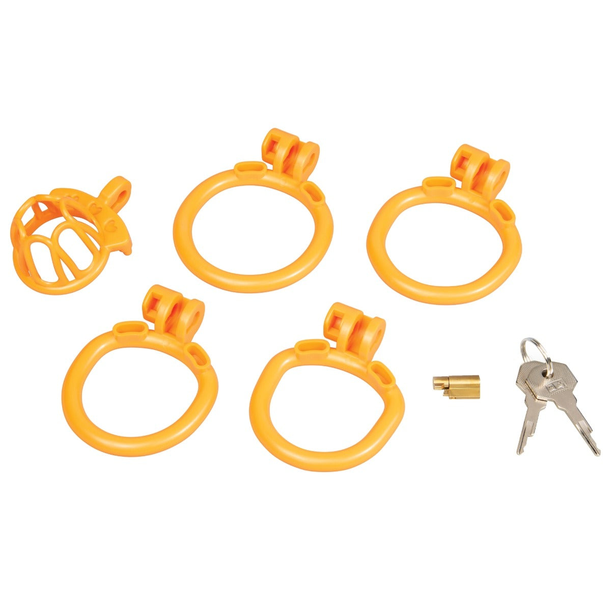 Blue Line Fenced-In Inmate Mini Cock Chastity Cage – with retail packaging