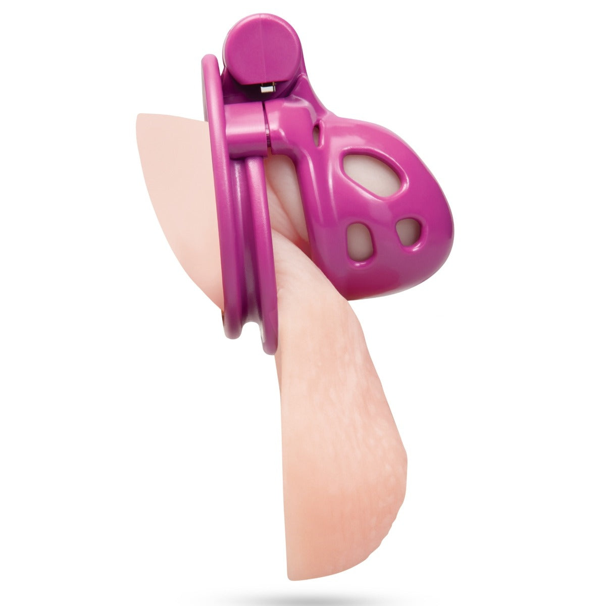 Blue Line 1" Bitchboy Pink Prisoner Cock Cage – additional product view