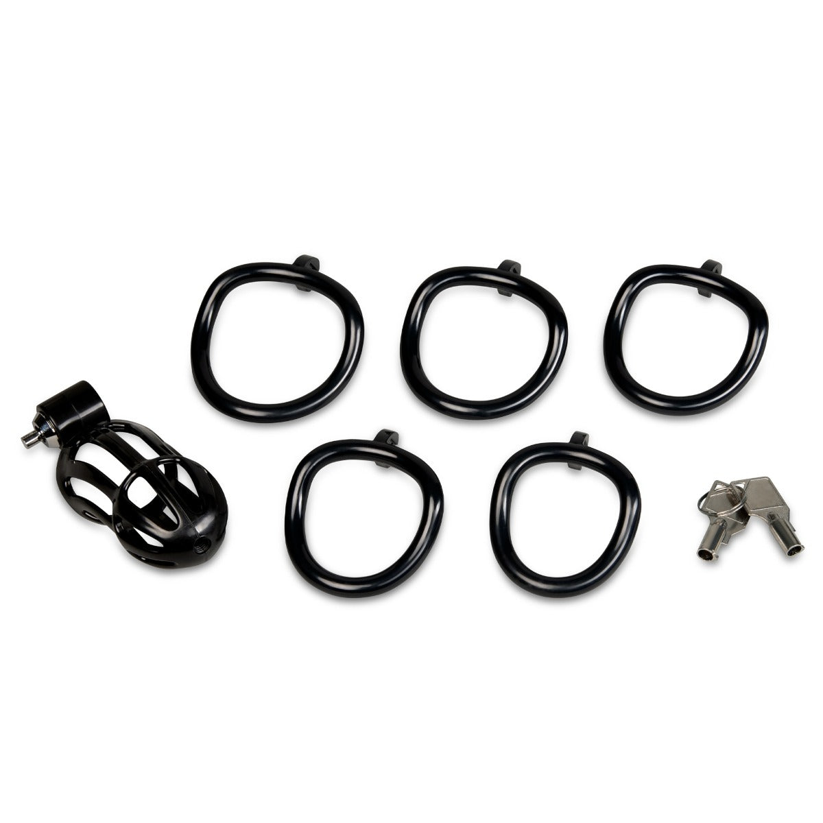 Blue Line 4" PRISONER Cock Cage – product detail view 