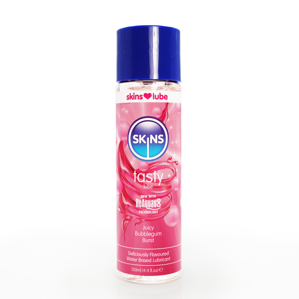 Tasty Lube - Juicy Bubblegum Burst - 4.4 fl oz (130ml) – front view