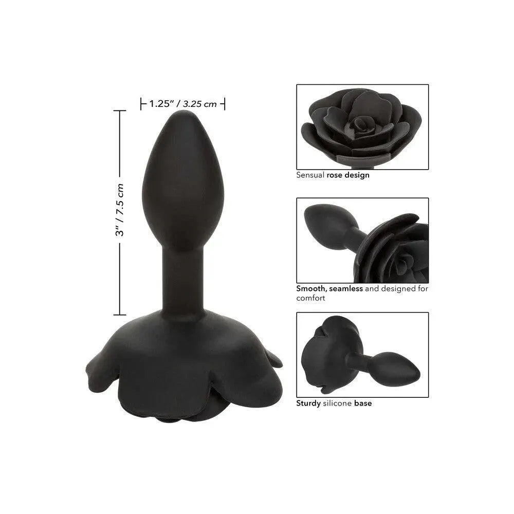 CalExotics Forbidden Small Rose Anal Plug - Rapture Works