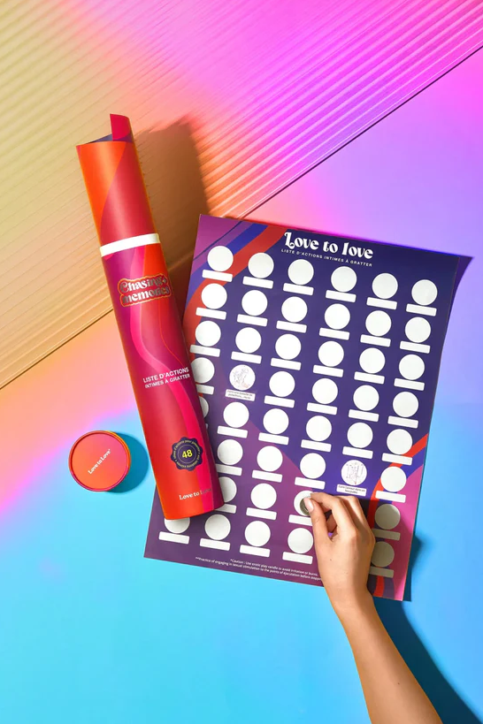 Strap On Me Love to Love - Chasing Memories - Scratch Off Bucket List – additional product view