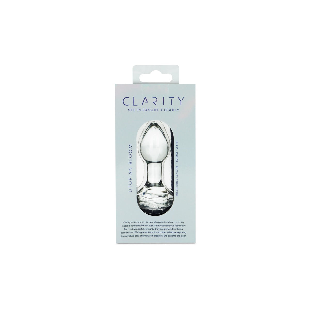 Utopian Bloom in Clear – packaging back