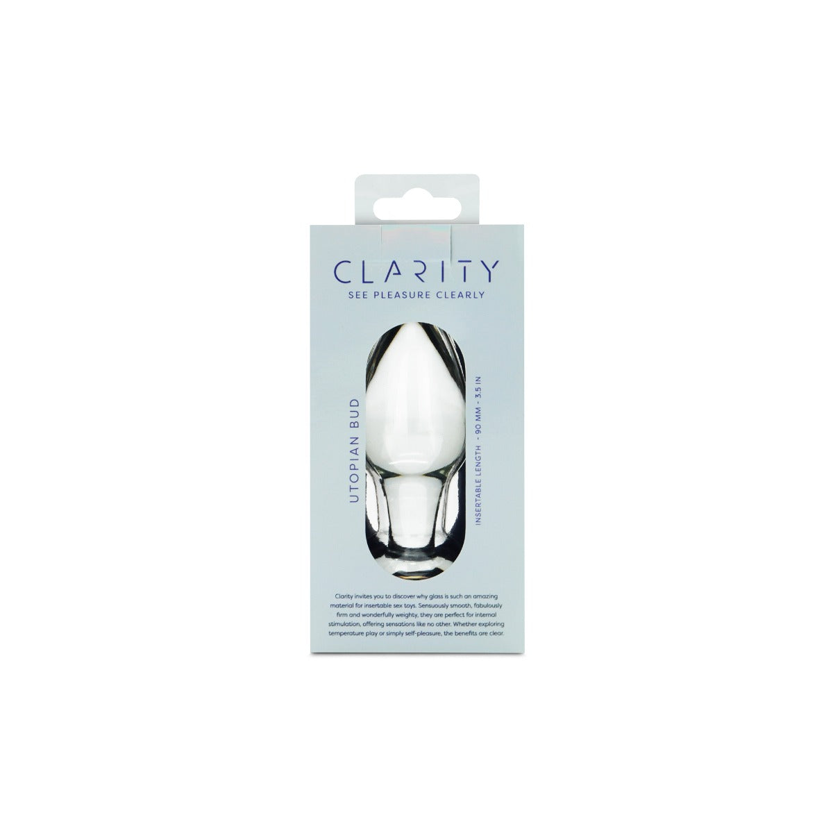 Utopian Bud in Clear – packaging back