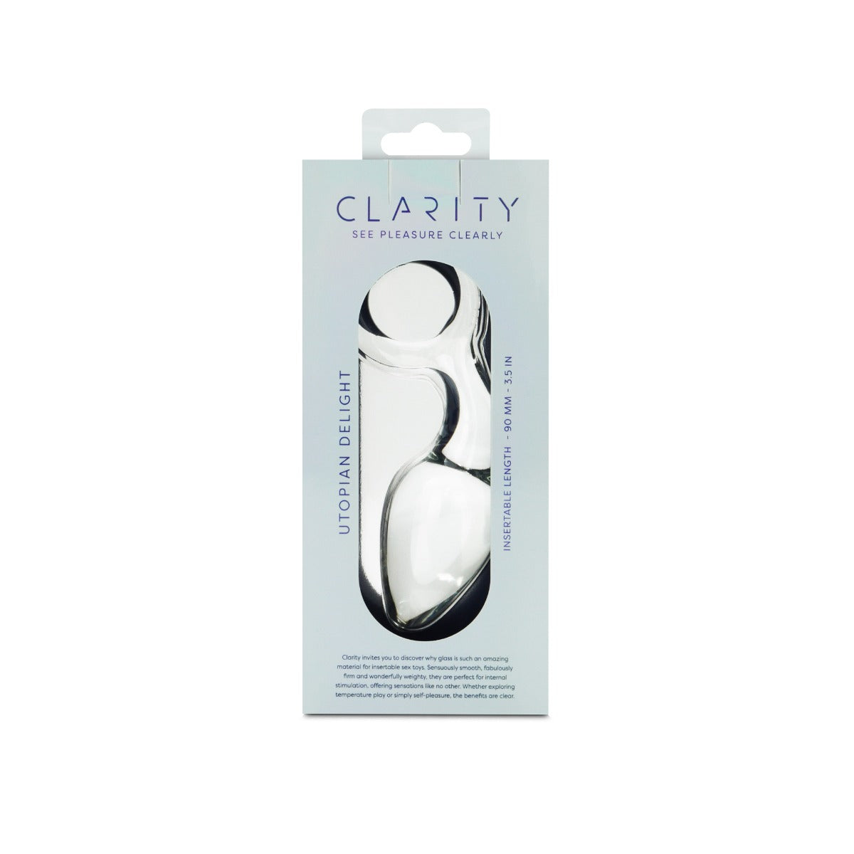Utopian Delight in Clear – packaging back