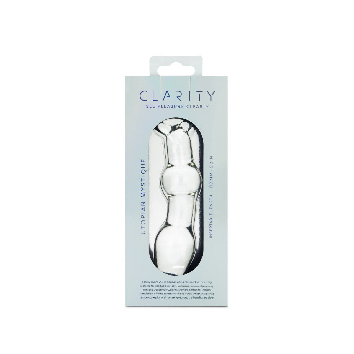Utopian Mystique in Clear – packaging back