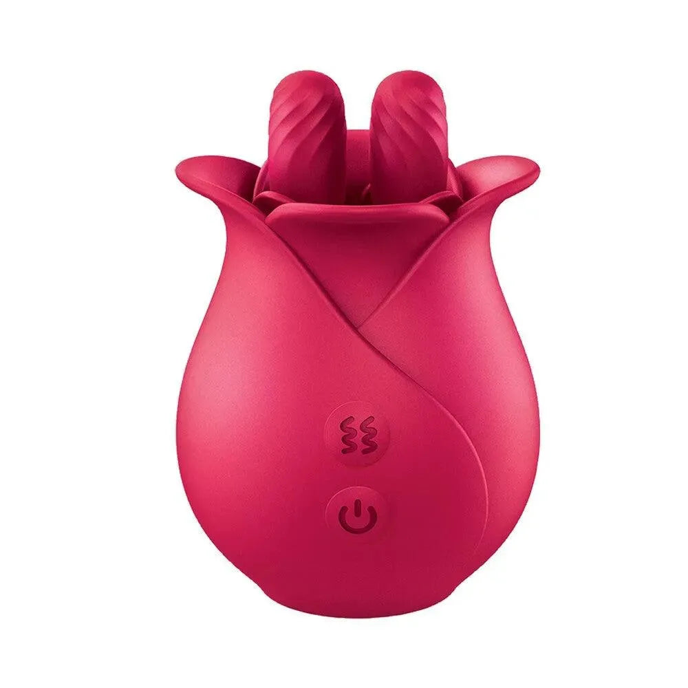ClitTastic Tulip Finger Massager Rechargeable - Pink - Rapture Works
