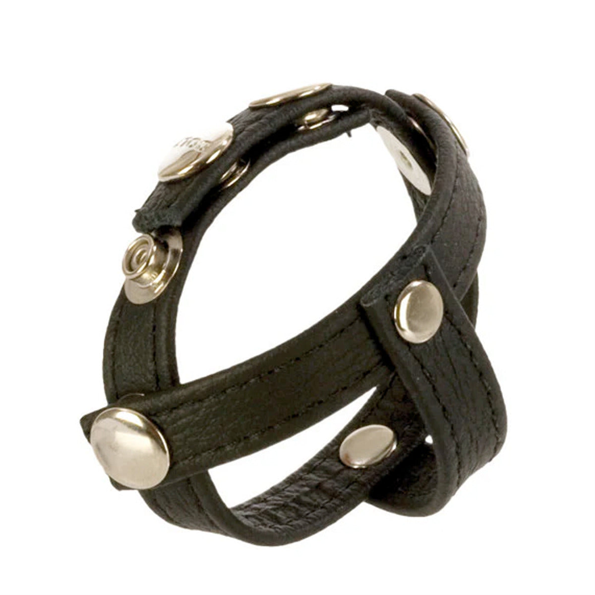 Leather H-Piece Divider Strap – product view