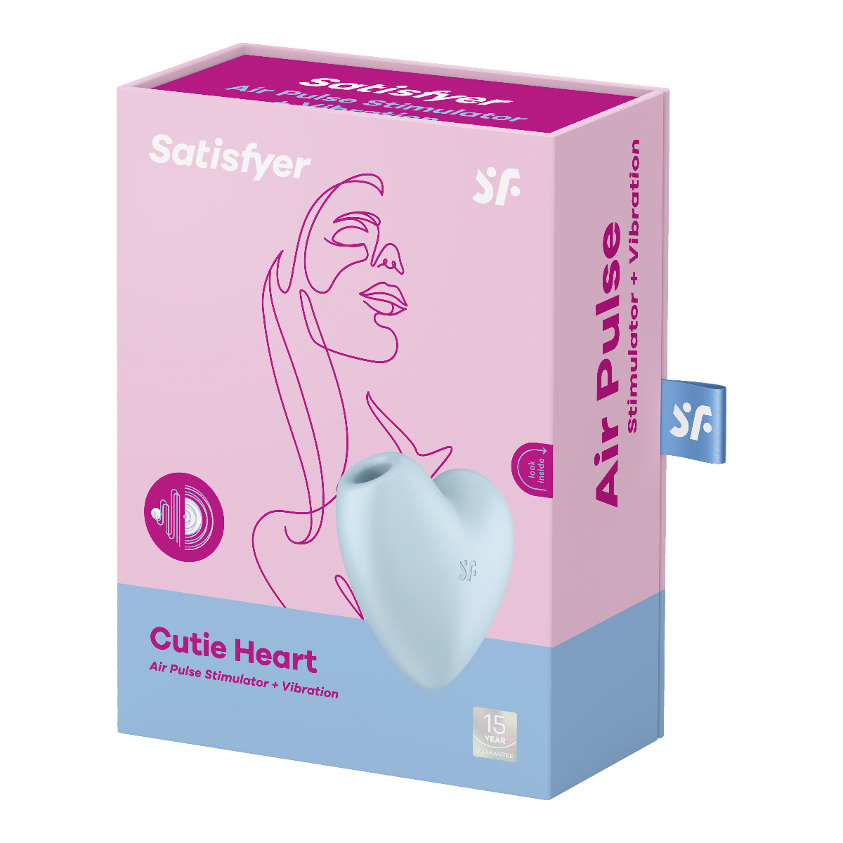 Satisfyer Cutie Heart in Light Red