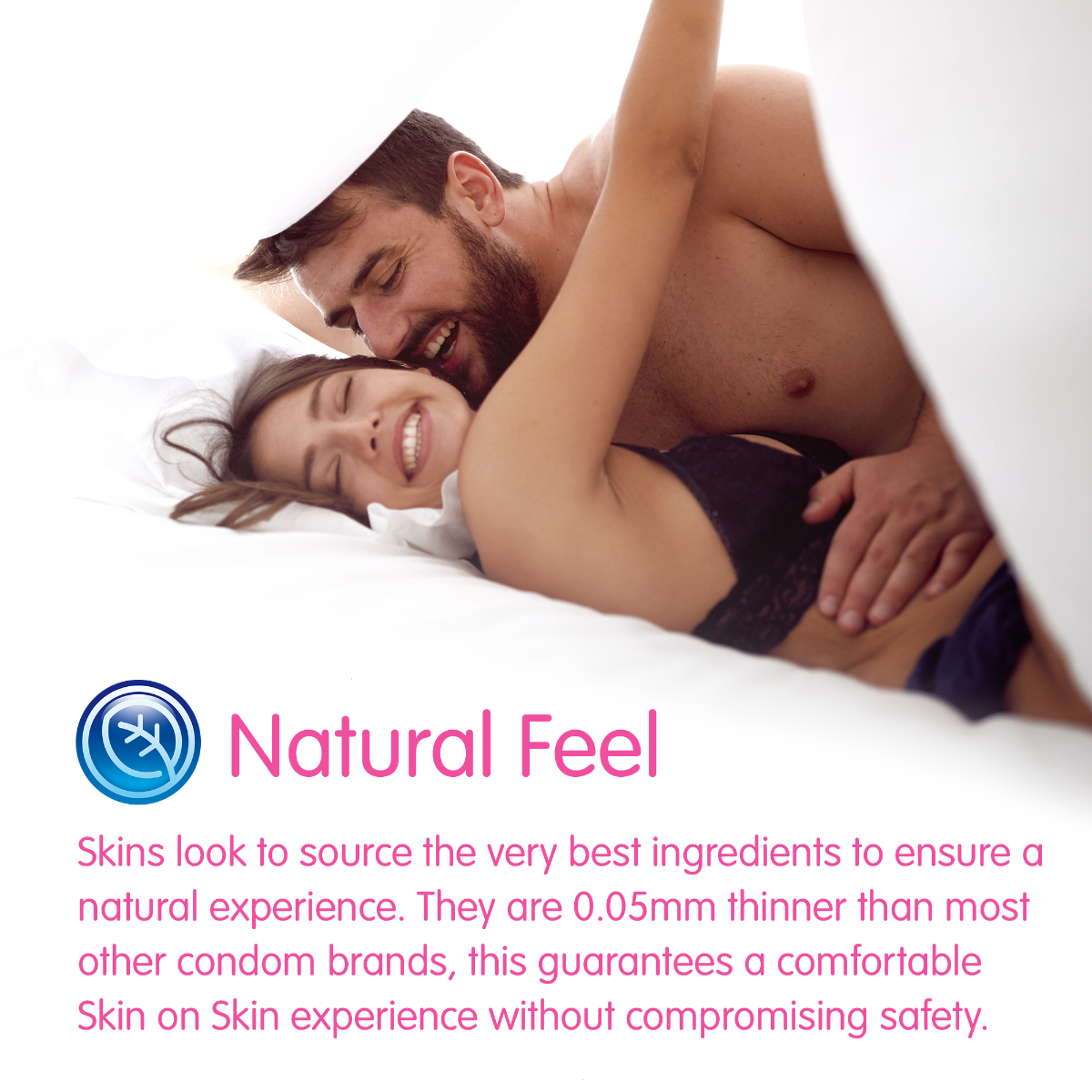 Skins Dots &amp; Ribs Premium Condoms - 500 Pack - lifestyle view