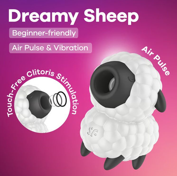 Satisfyer Dreamy Sheep in White – additional product view