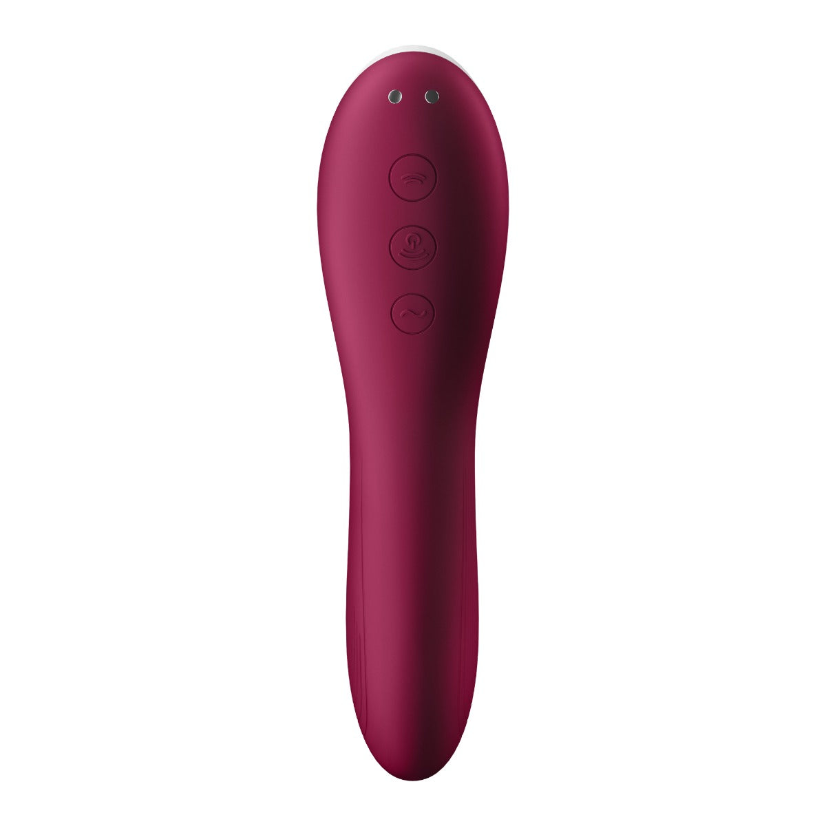 Satisfyer Dual Crush in Burgundy – product detail view