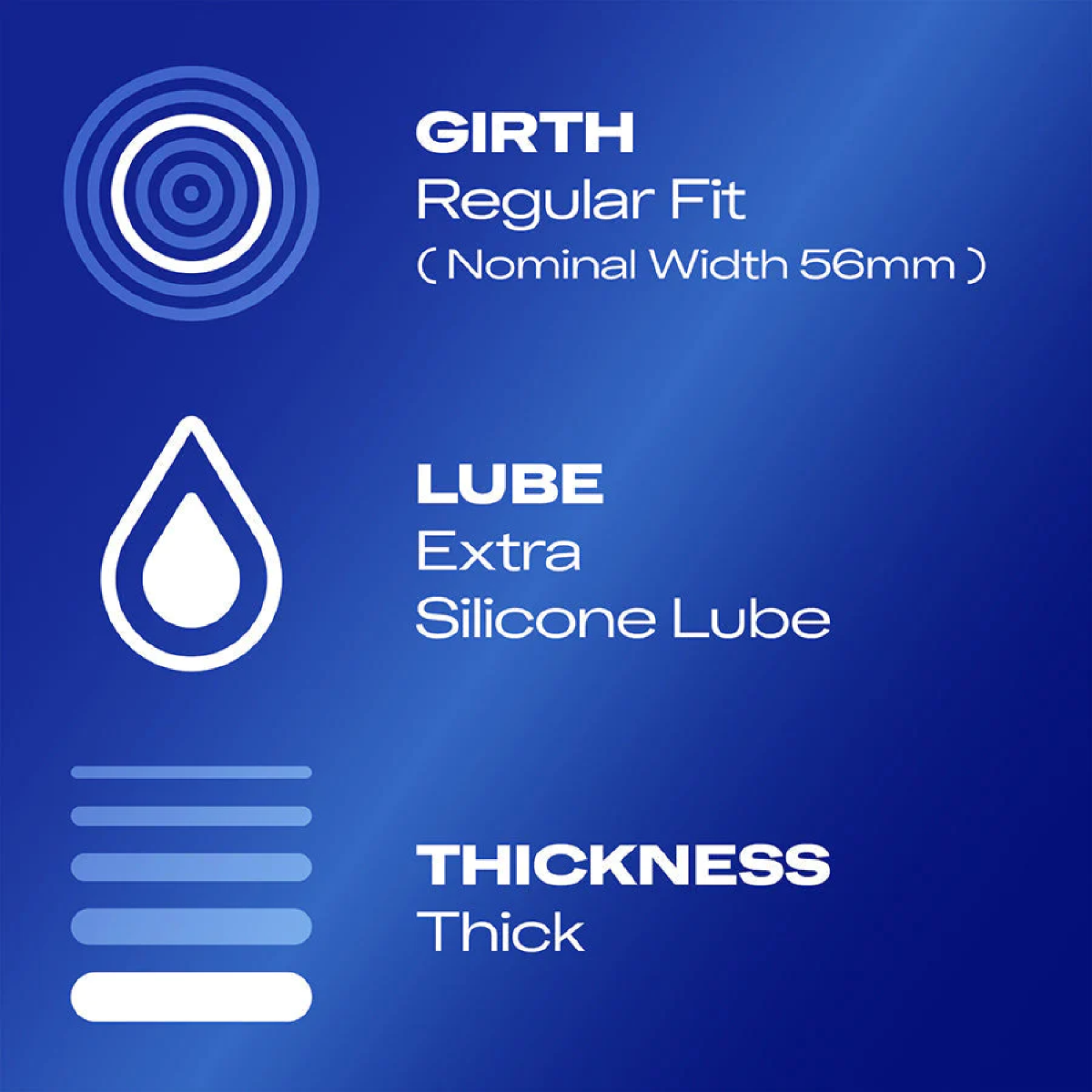 Durex Originals Regular Fit Extra Safe Condoms - 12 pack - feature details
