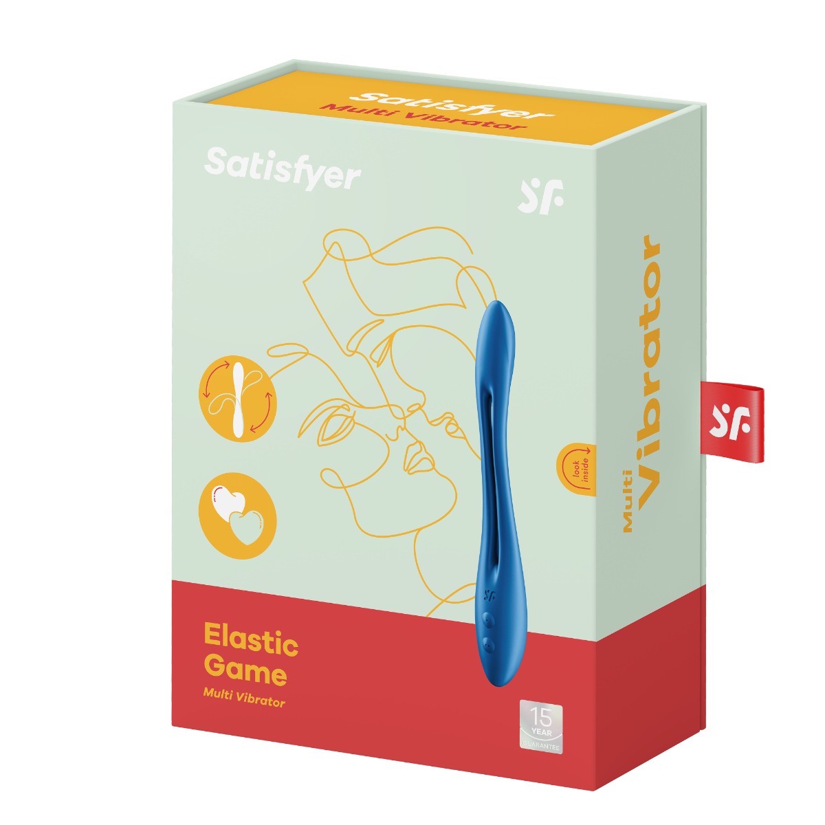 Satisfyer Elastic Game in Blue