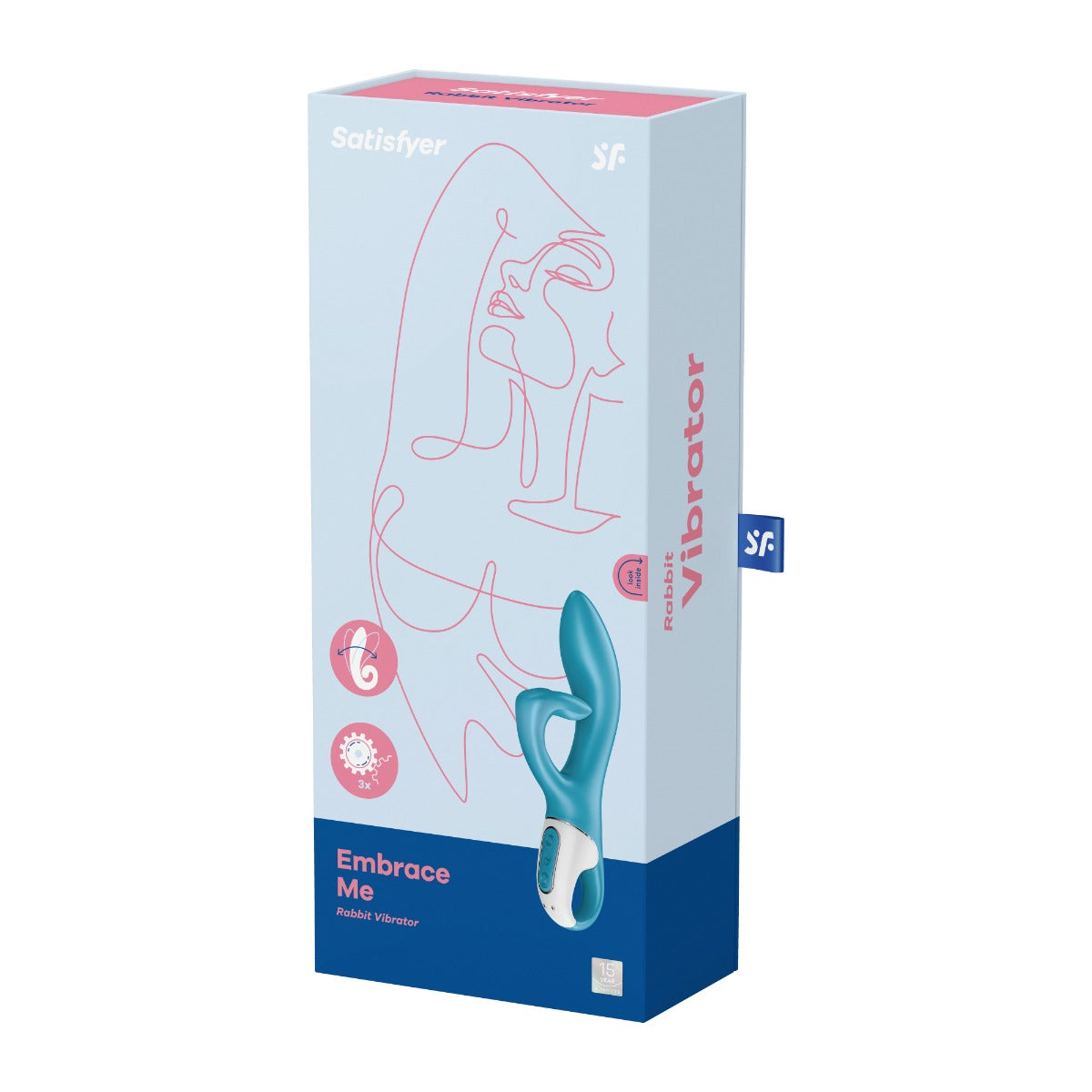 Satisfyer Embrace Me in Turquoise #Colour_Turquoise