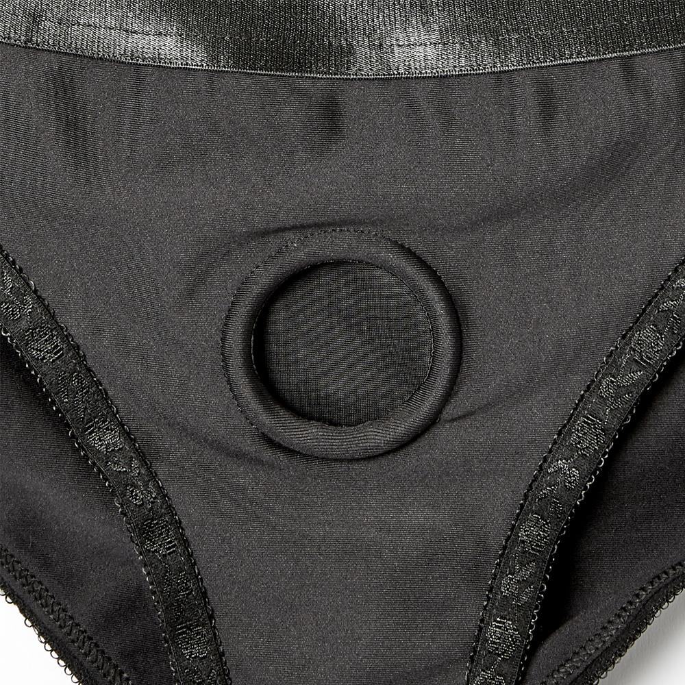 Sportsheets Em.Ex™ Silhouette Harness™ in Black – product detail view