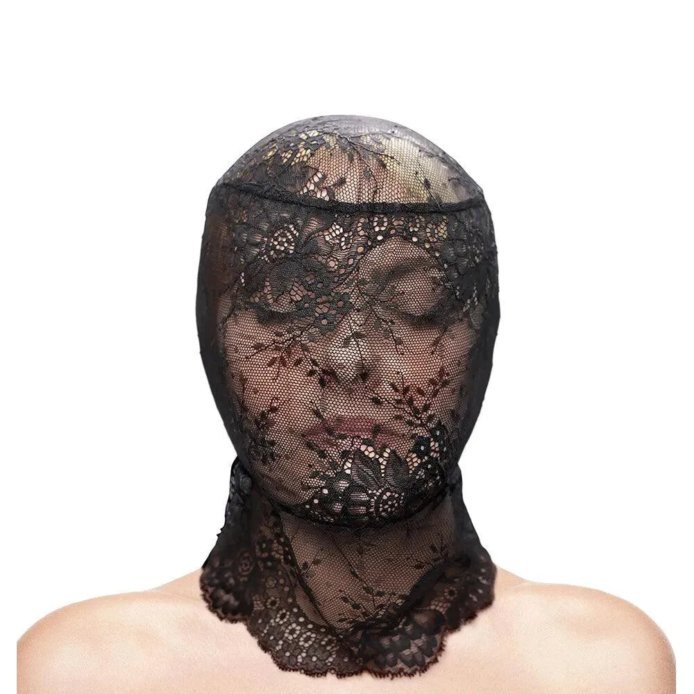 Fetish and Fashion Lace Hood - Raptureworks