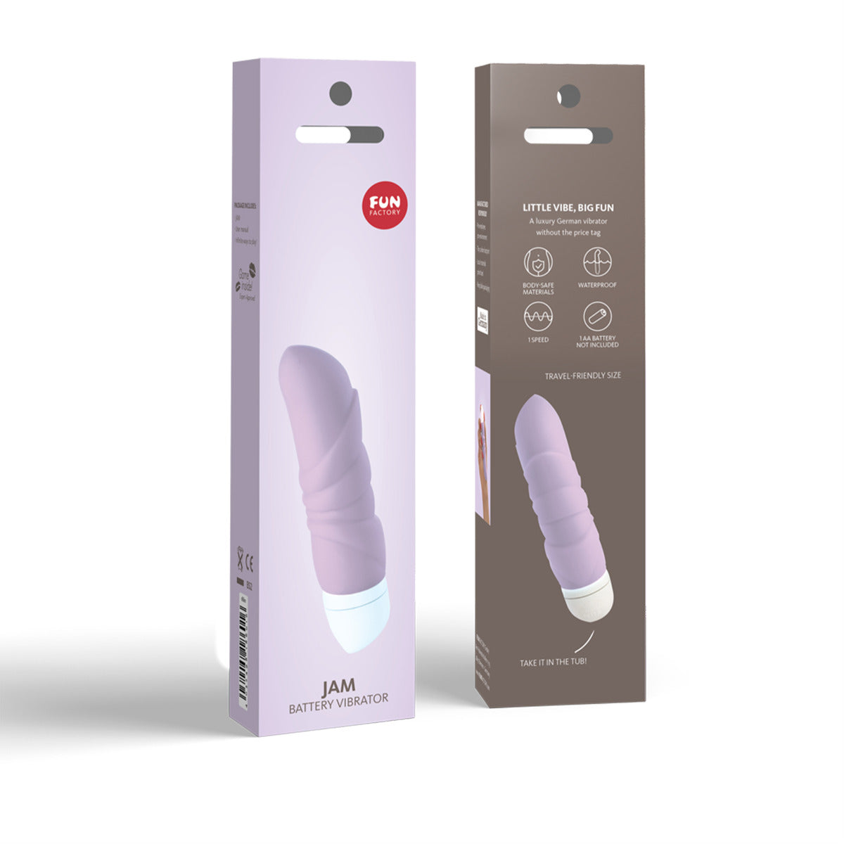 JAM in Pastel Lilac – with retail packaging 
