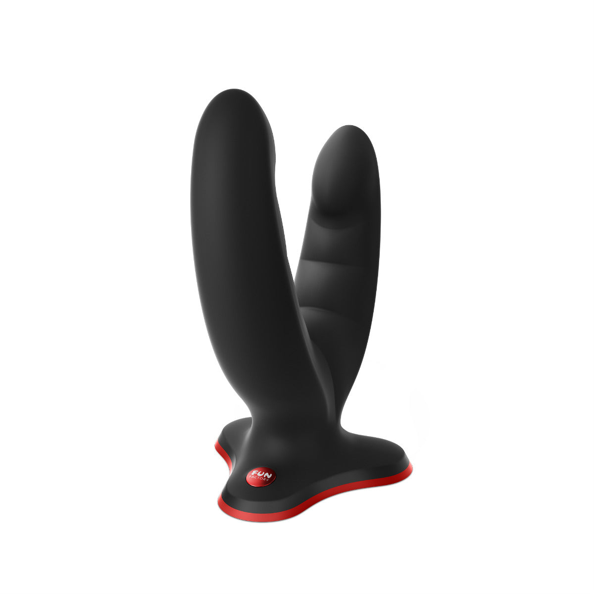Fun Factory RYDE Grinding Dildo 4.8" in Black/Red 