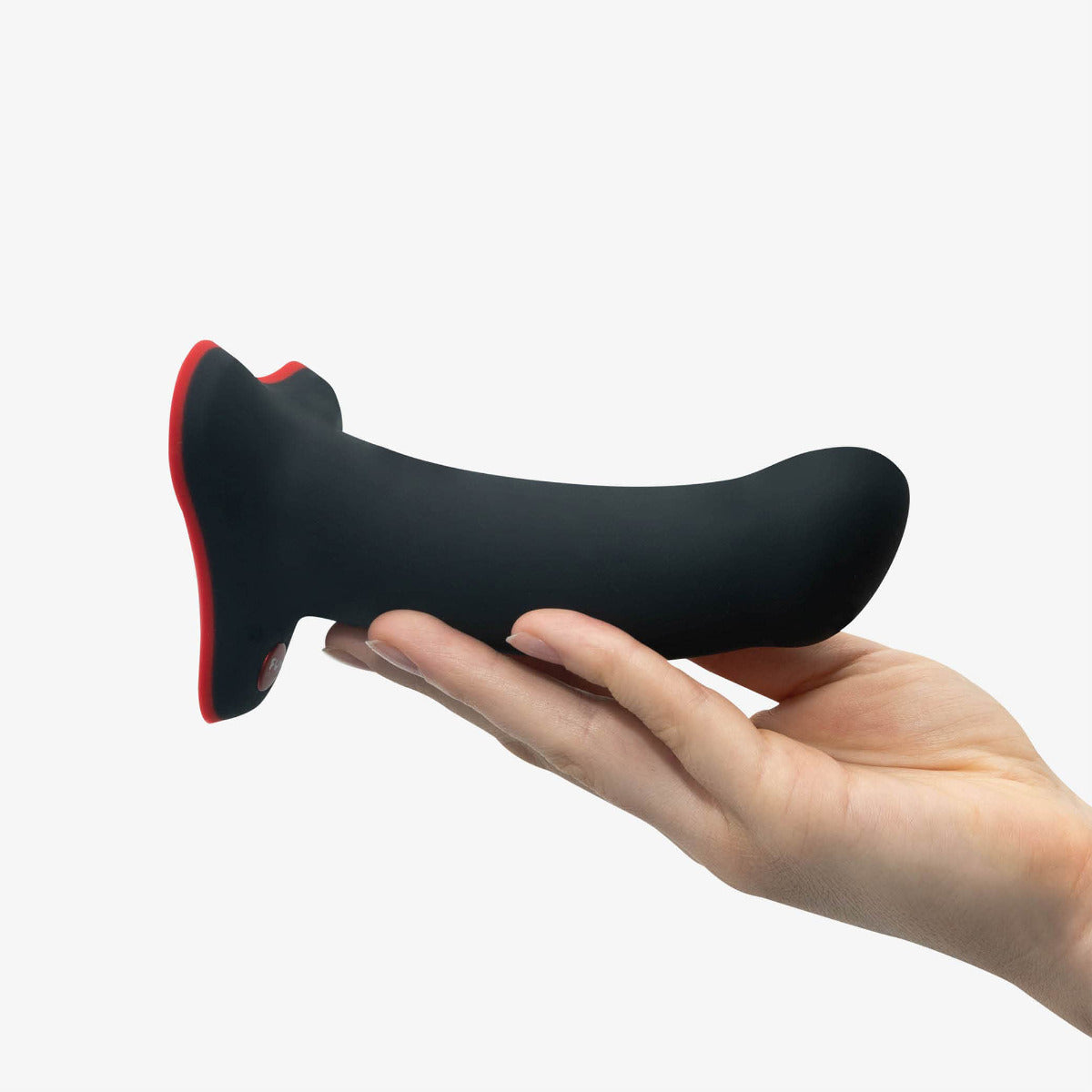 Fun Factory AMOR 5.7" in Black – in hand 