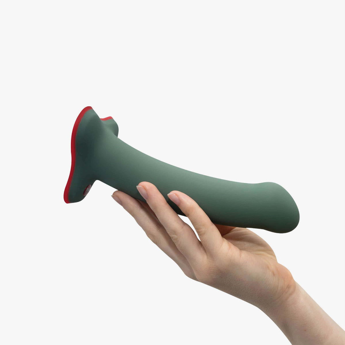 Fun Factory MAGNUM 7.2" in Wild Olive – in hand 