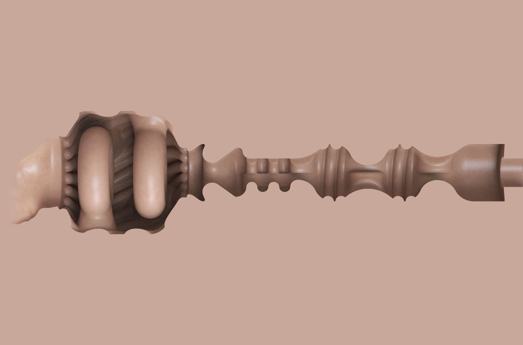Fleshlight Boost™ Bang in Light – texture detail 