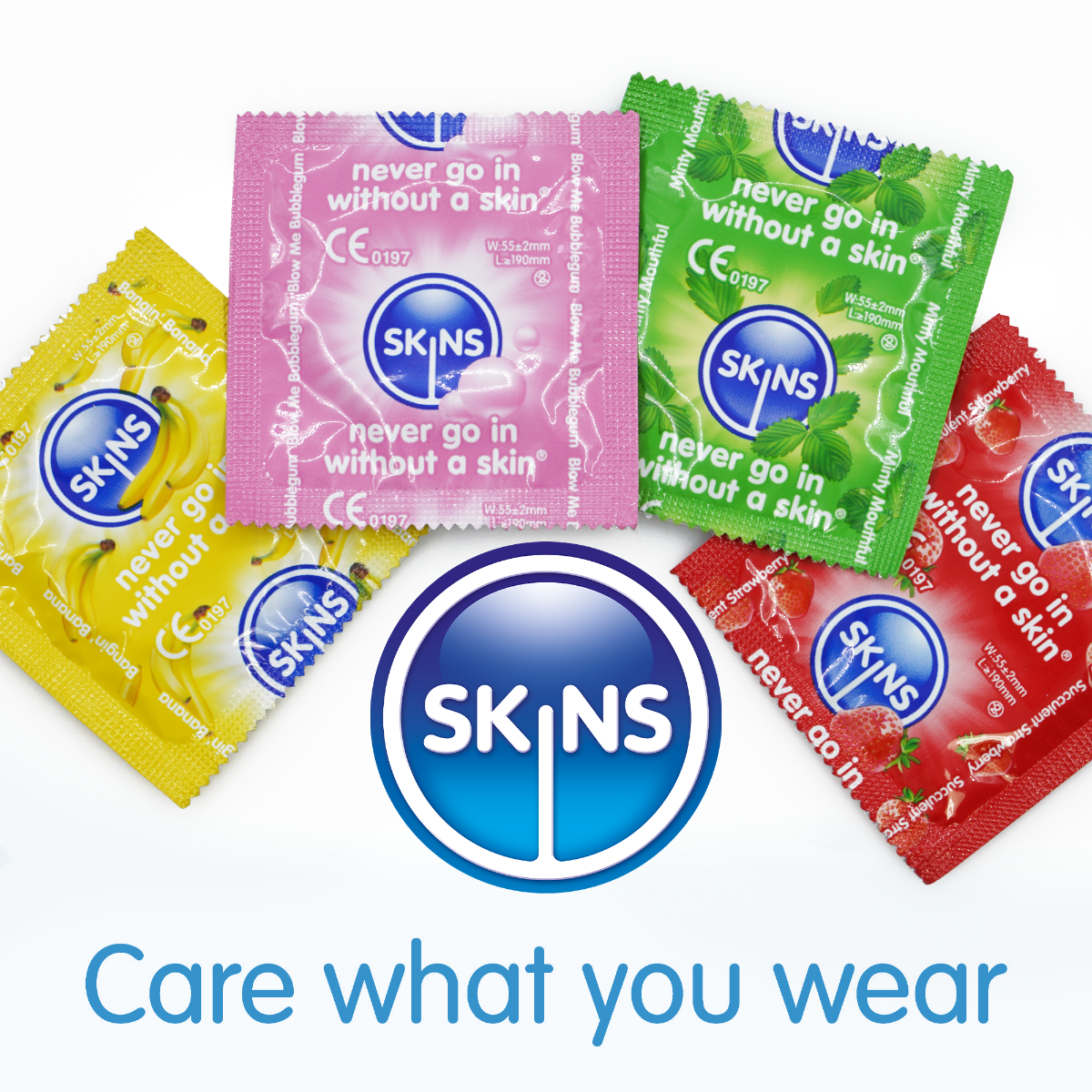 Skins Flavoured Premium Condoms - 500 Pack - product detail 2
