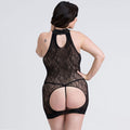 CAPTIVATE SPANKING LACE MINI DRESS