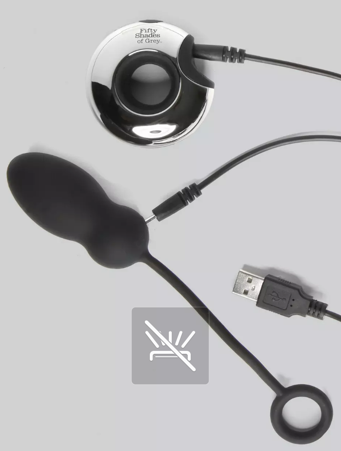 Relentless Vibrations Rechargeable Remote Control Egg in Black – additional product view