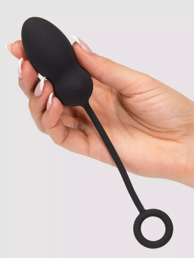 Relentless Vibrations Rechargeable Remote Control Egg in Black – additional product view