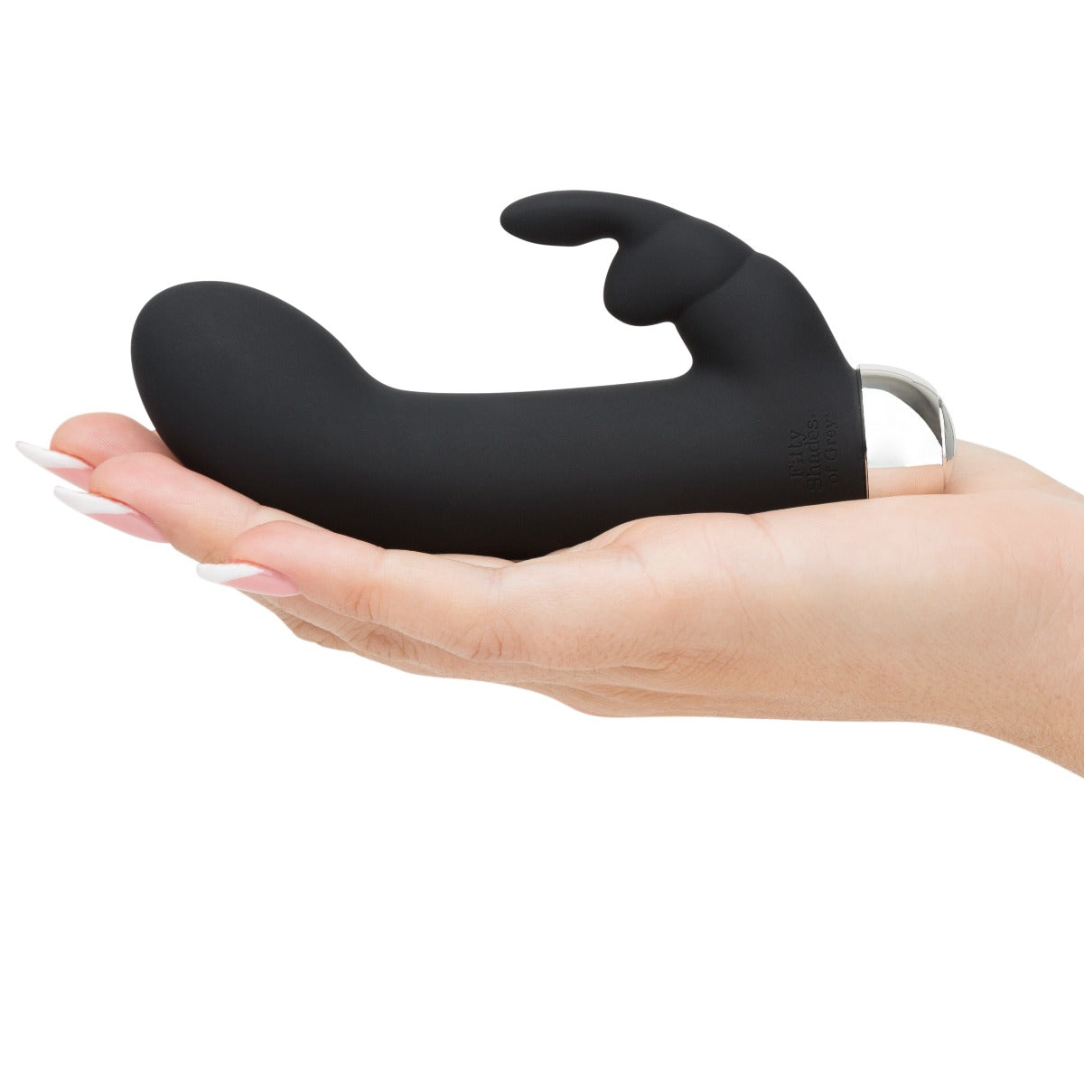 Fifty Shades of Grey Greedy Girl Mini Rabbit Vibrator in Black