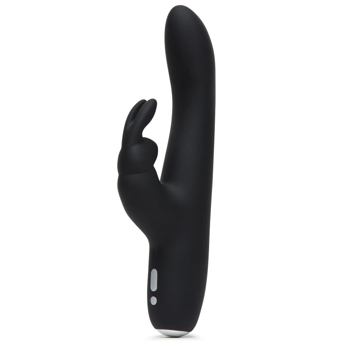 Fifty Shades of Grey Greedy Girl Slimline Rabbit Vibrator in Black – additional product view