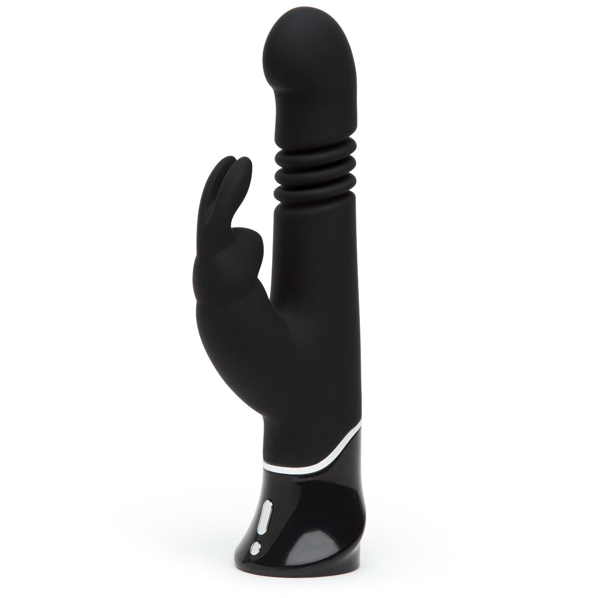 Fifty Shades of Grey Greedy Girl Thrusting G-Spot Rabbit Vibrator in Black – additional product view