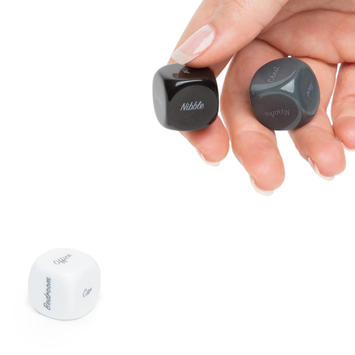 Fifty Shades of Grey Play Nice Kinky Dice For Couples – product view