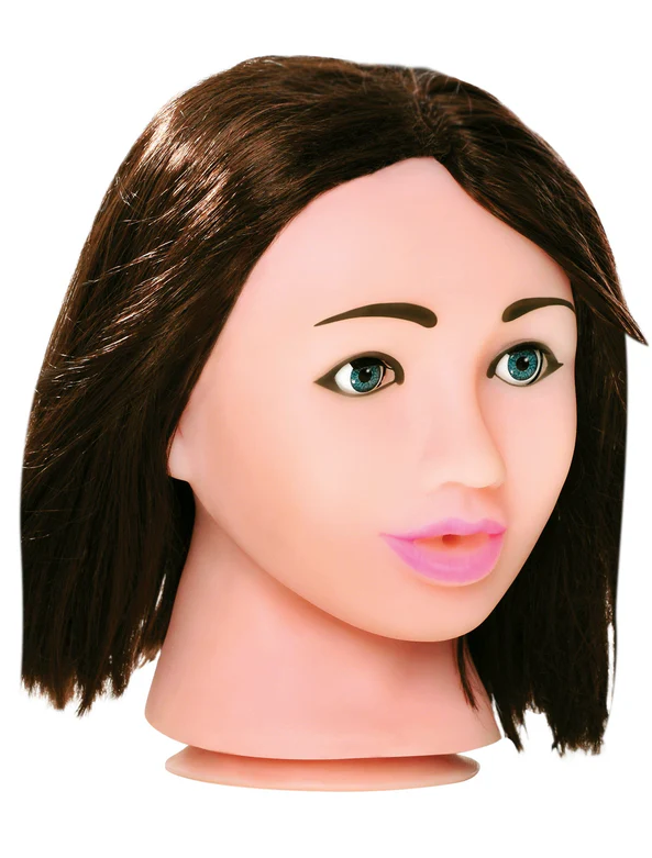 Pipedream PDX Extreme® - Fuck My Face!™ in Brunette – alternate product view 