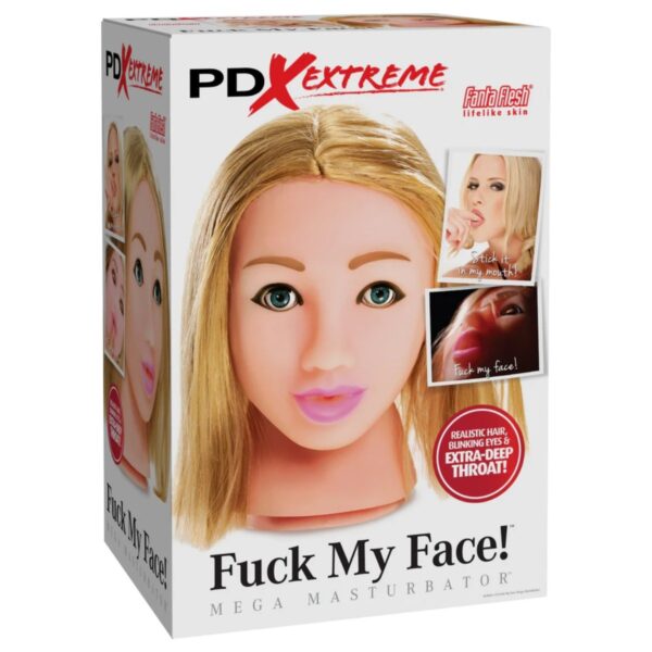 Pipedream PDX Extreme® - Fuck My Face!™ in Blonde 