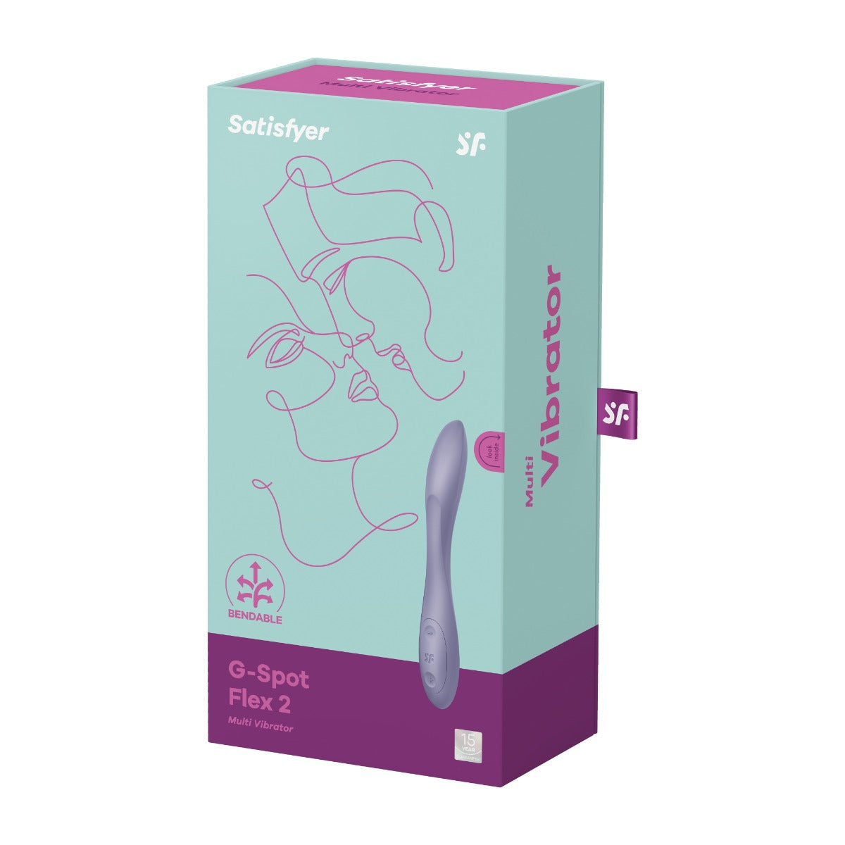 Satisfyer G-Spot Flex 2 in Lilac