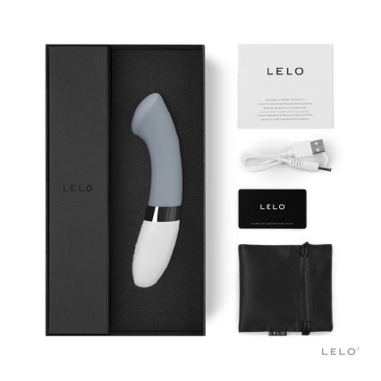 Lelo GIGI™ 2 in Cool Gray – with retail packaging 