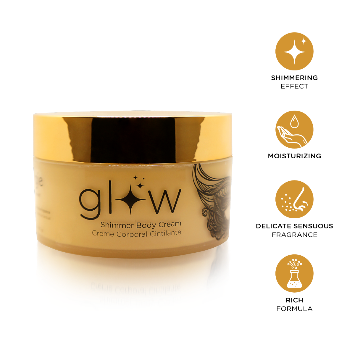 GLOW - SHIMMER BODY CREAM 250ML - product image 2