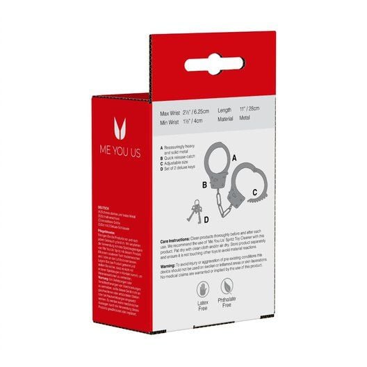 HEAVY METAL HANDCUFFS – additional view