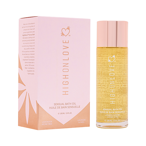 SENSUAL BATH OIL - LAVENDER HONEYBEE - product image 1